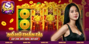 Nổ hũ Thần Tài SAM86: lưới slot với ông Thần Tài ôm thỏi vàng