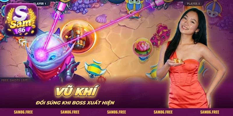 Vũ khí dùng khi boss rồng xuất hiện